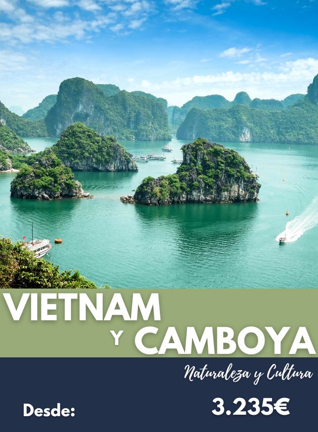 Vietnam y Camboya - Naturaleza y Cultura